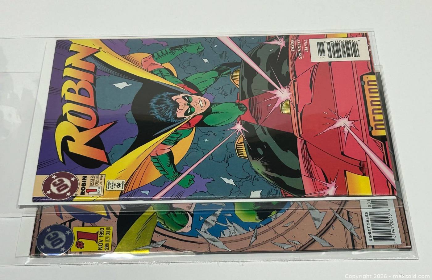 Robin Dc Comics First Issue DC Comics Robin #1 issues, 2 comics | Maxsold