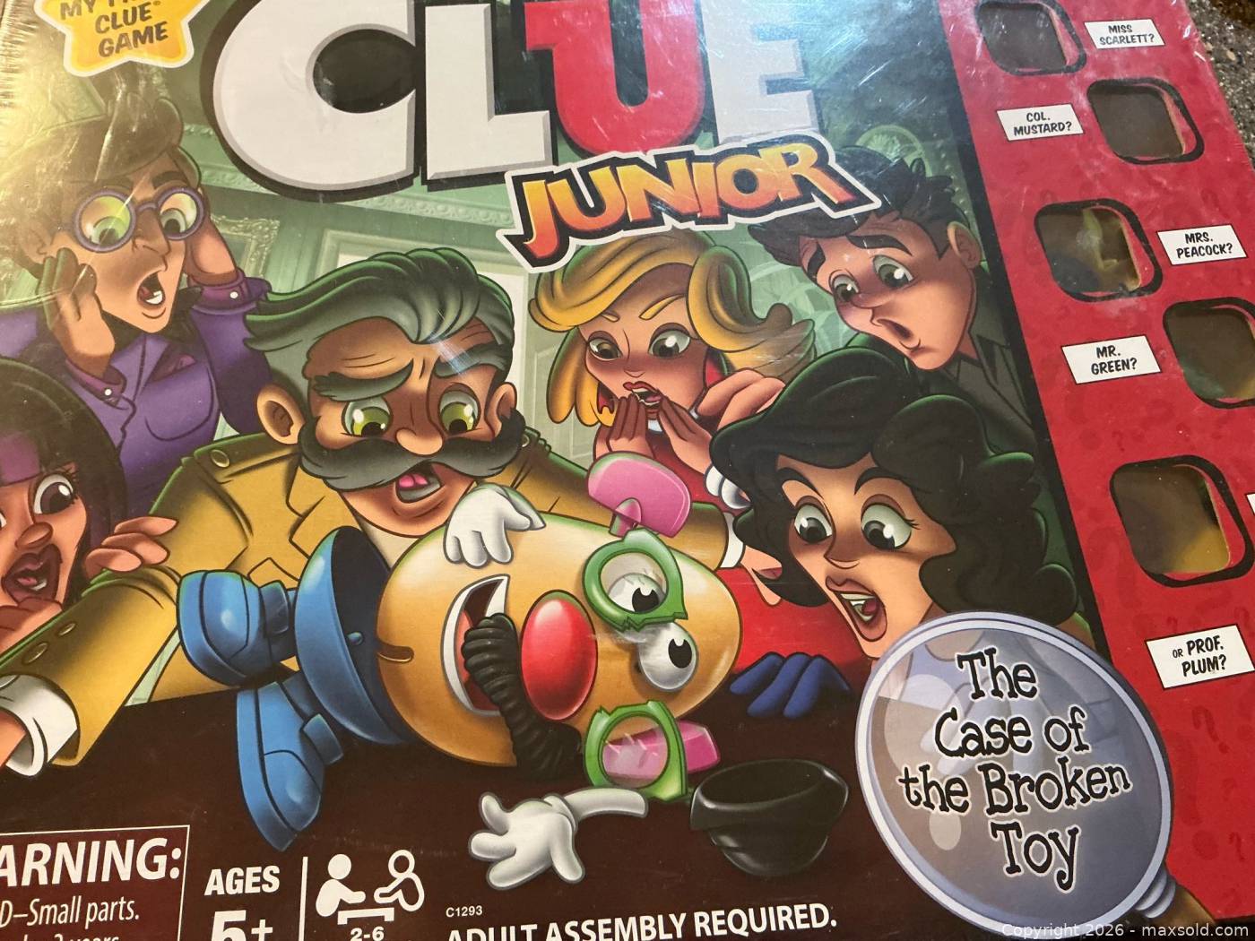 Clue Junior Board Game | Maxsold