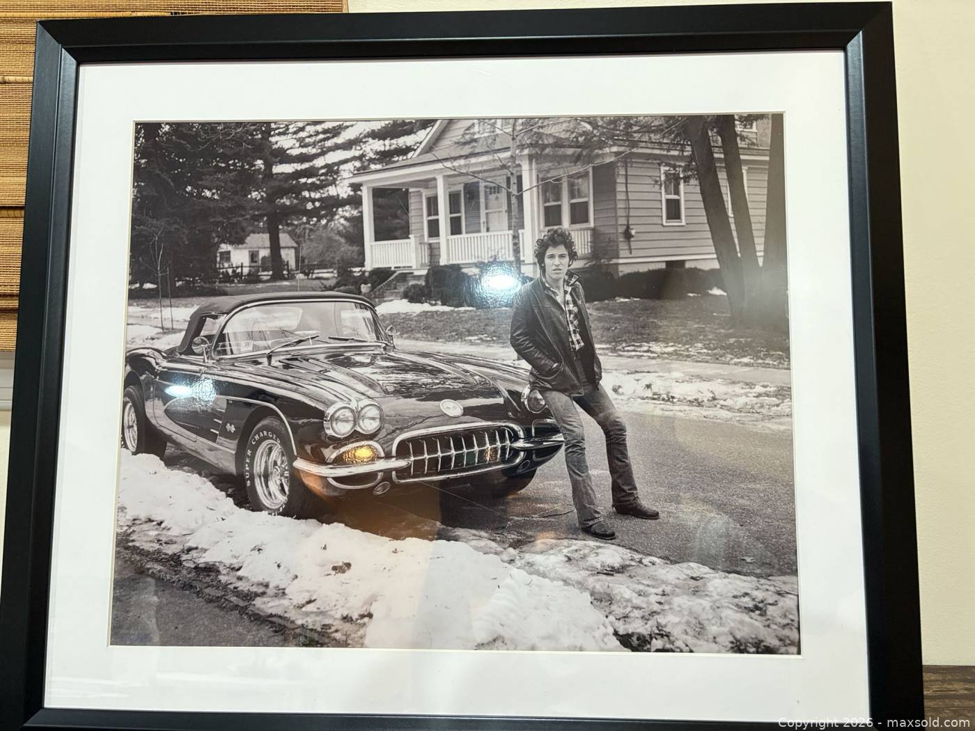 Springsteen Corvette Bruce Springsteen Corvette Photo Print 23