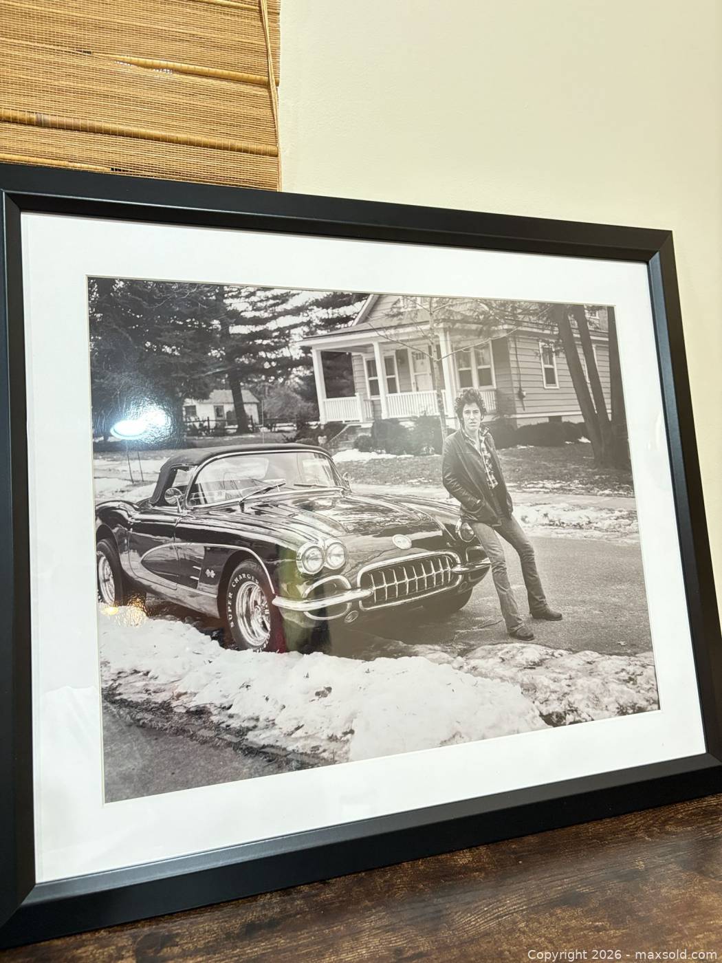 Springsteen Corvette Bruce Springsteen Corvette Photo Print 23