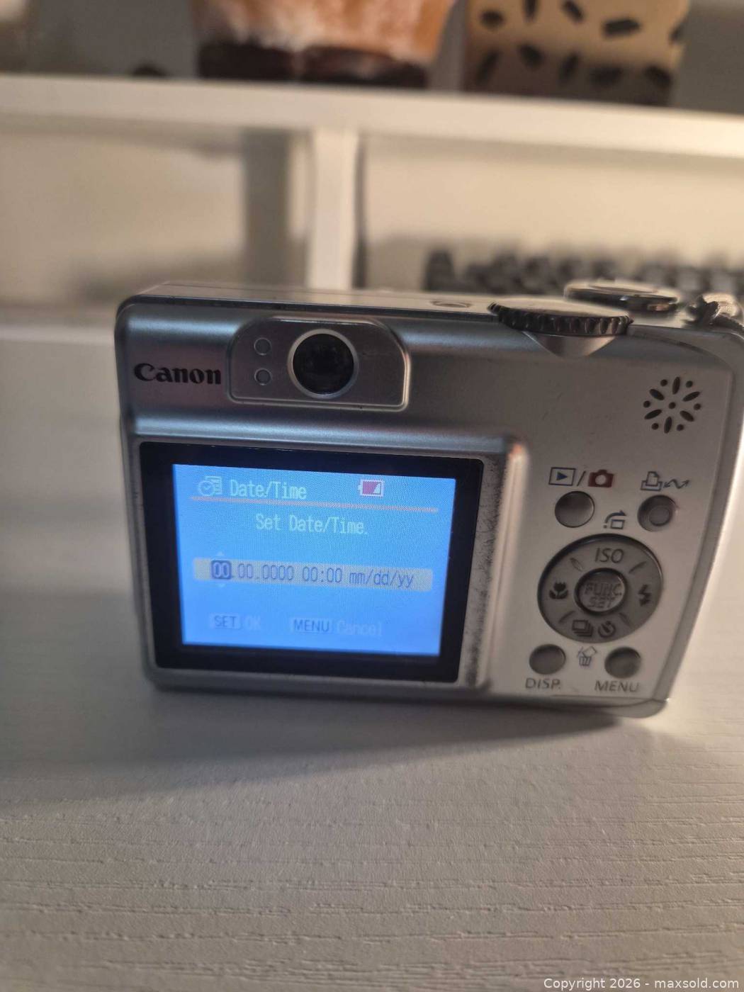 Canon PowerShot A550 7.1 MP Digital Camera | Maxsold