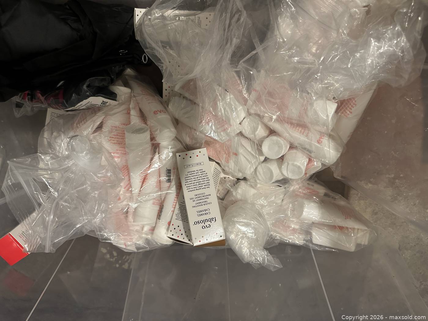 Evo haircare sample & travel-size bulk lot | Maxsold