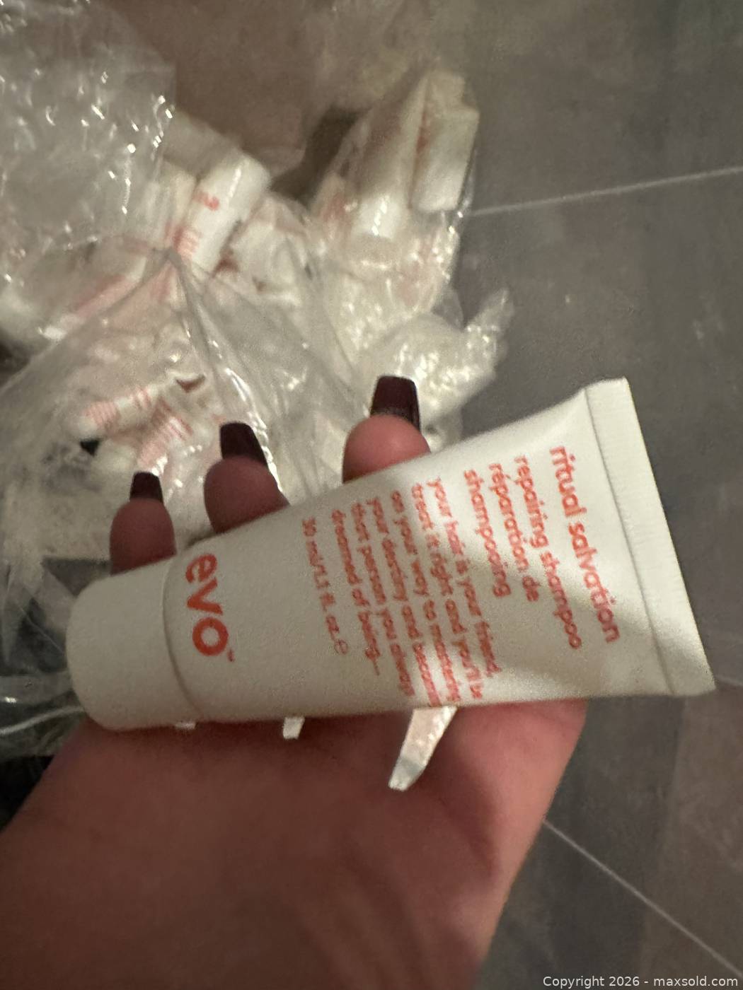 Evo haircare sample & travel-size bulk lot | Maxsold