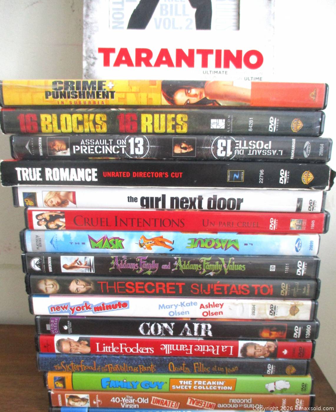 20 assorted DVD movies | Maxsold