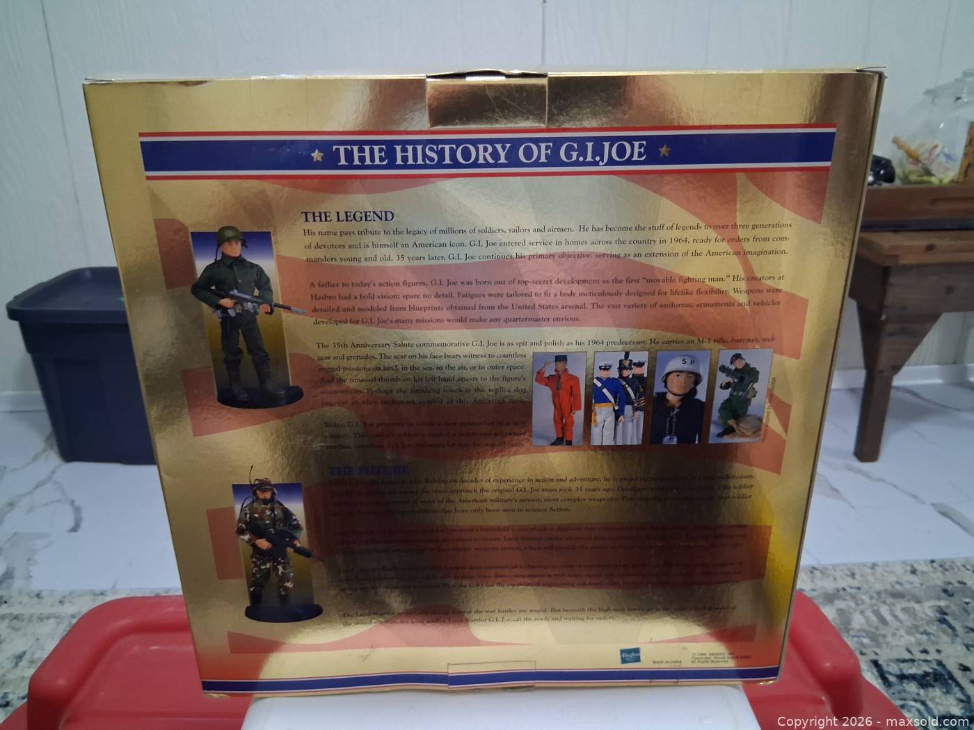 G.I. Joe 35th Anniversary 12-Inch Action Figure 2-Pack | Maxsold