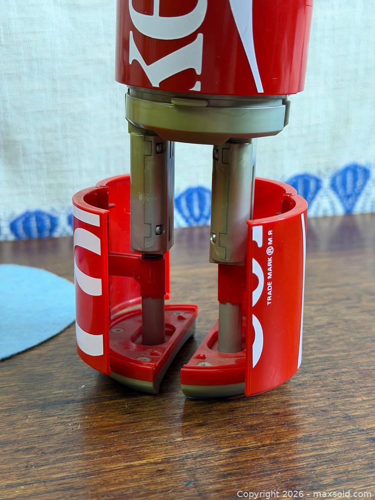 1986 Japan Coca-Cola Can Robot Transformer with box | Maxsold