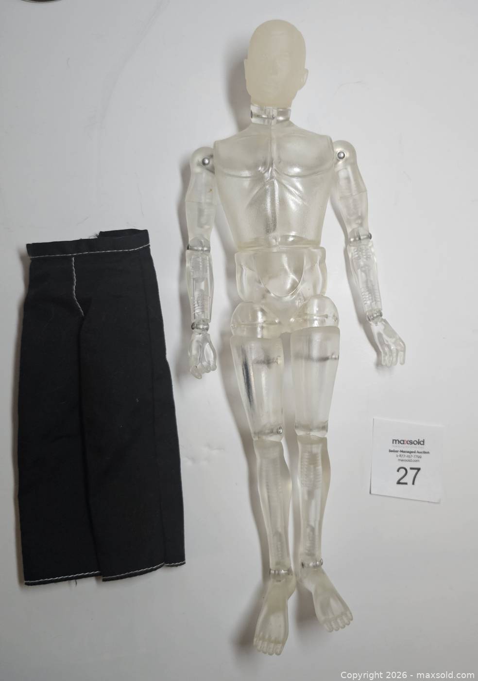 Strong Ranslucent Figure 2003 G.I. Joe Collectors' Club translucent figure | Maxsold