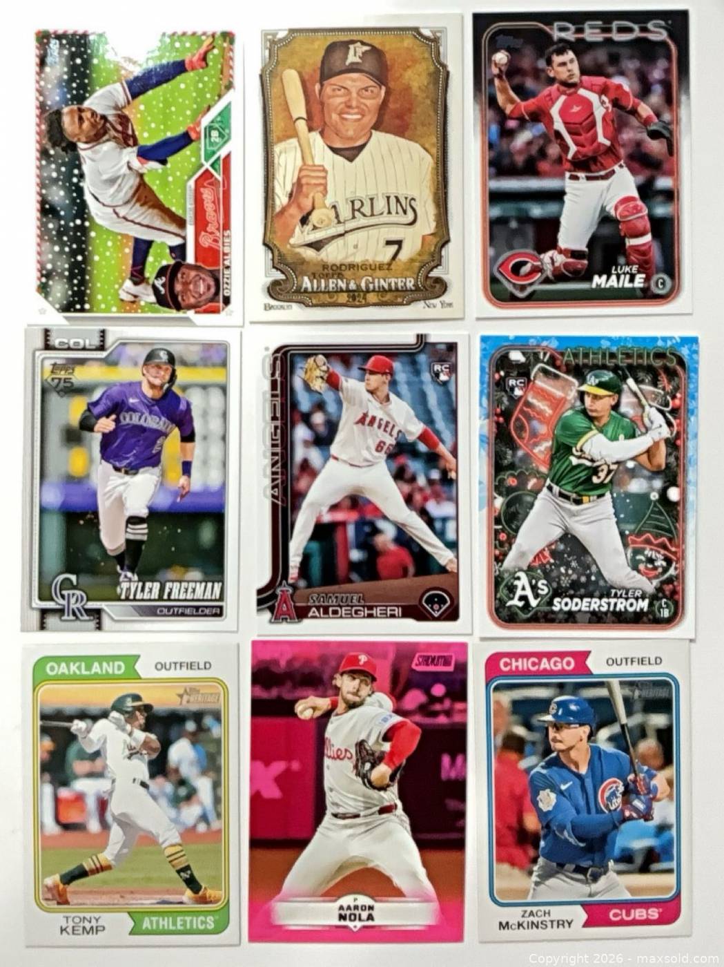 3,000+ MLB Baseball Cards 2020-2026 | Maxsold