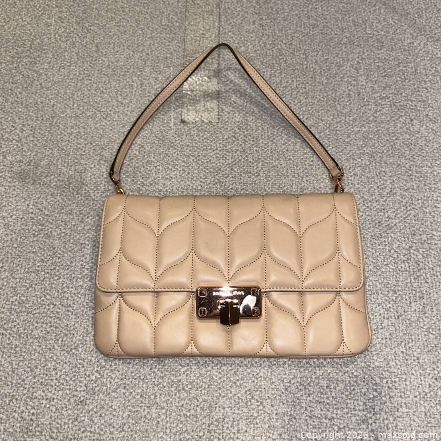 Michael Kors Sloan Small Quilted Leather Shoulder Bag | Maxsold