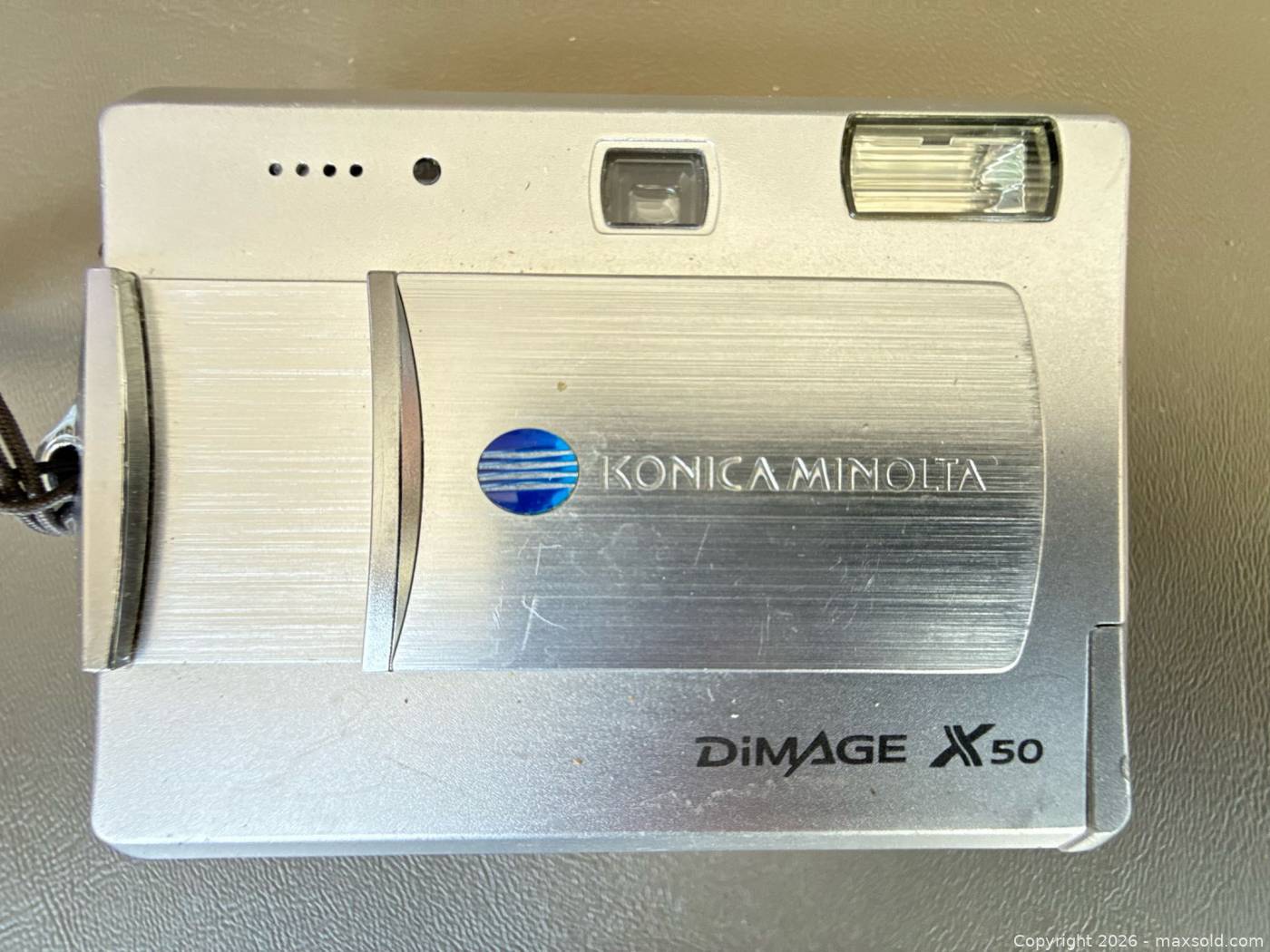 Konica Minolta DiMAGE X50 Digital Camera Silver | Maxsold