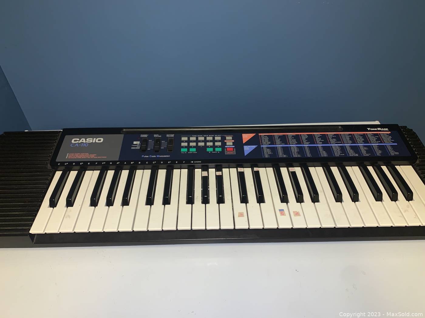 Casio CA-110 ToneBank Keyboard | Maxsold