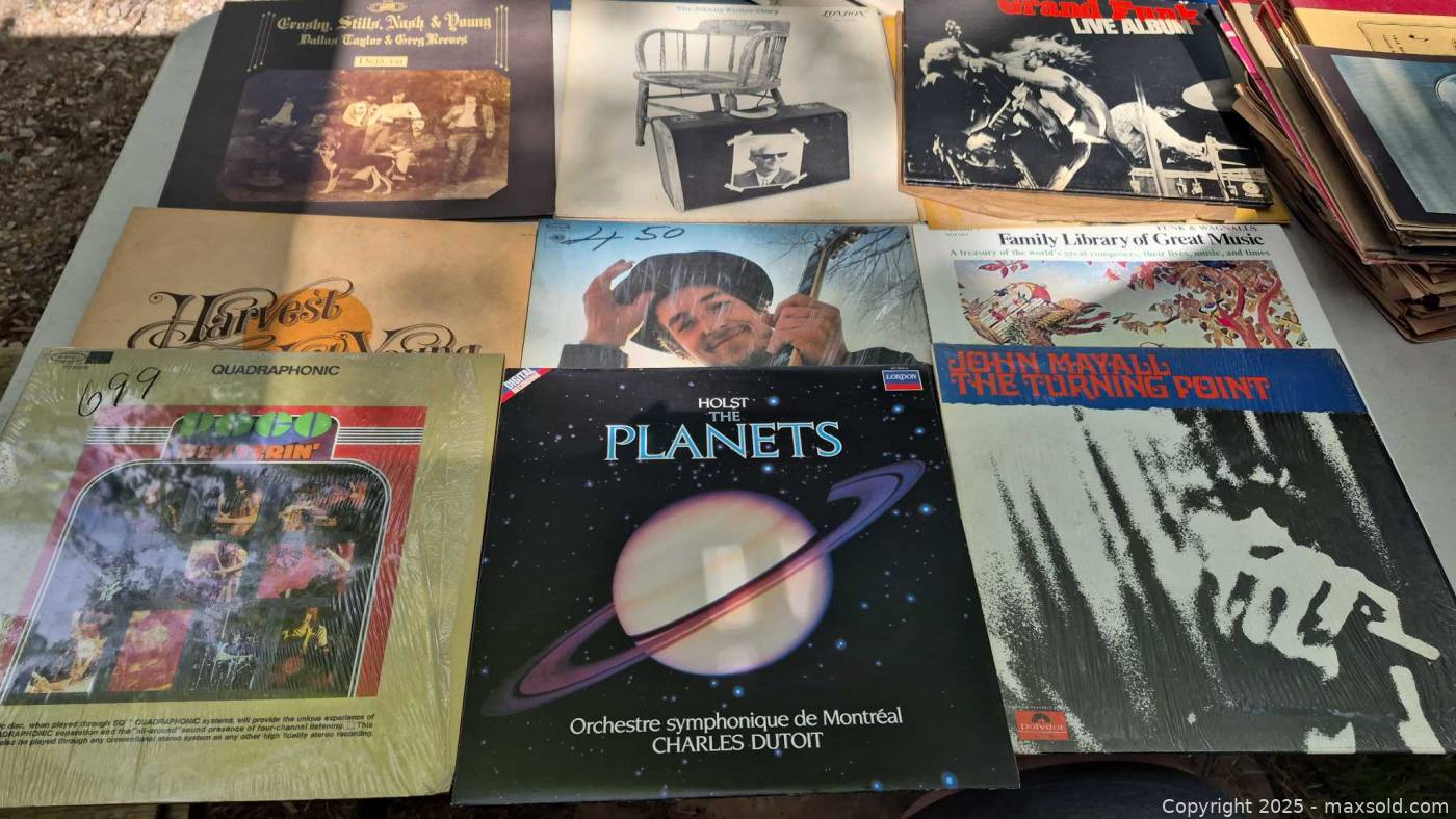 Assorted LP and 78 RPM Vinyl Records | Maxsold
