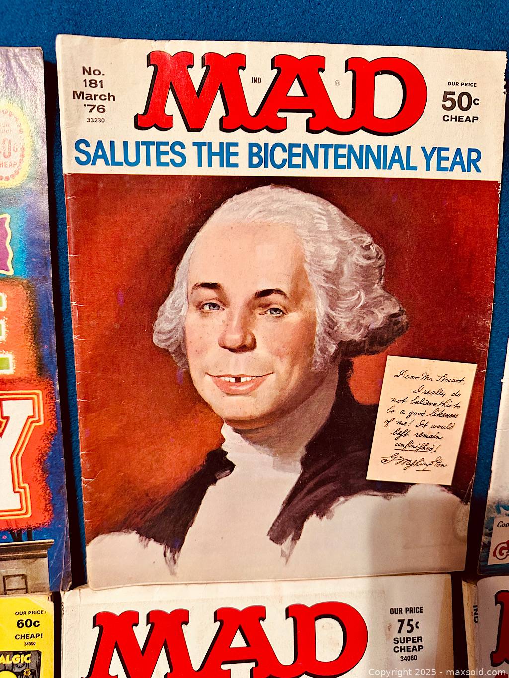 Vintage Mad Magazine Collection With 1970s Card Game Maxsold
