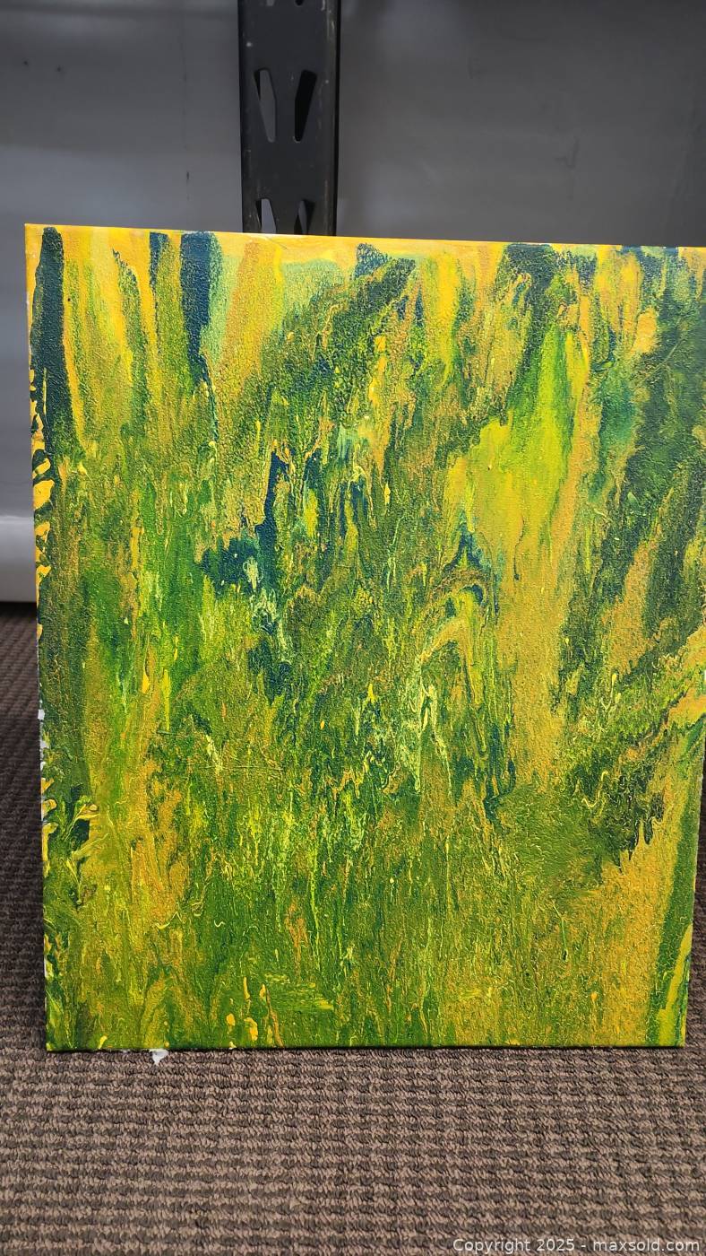 Abstract Painting 24x20 | Maxsold