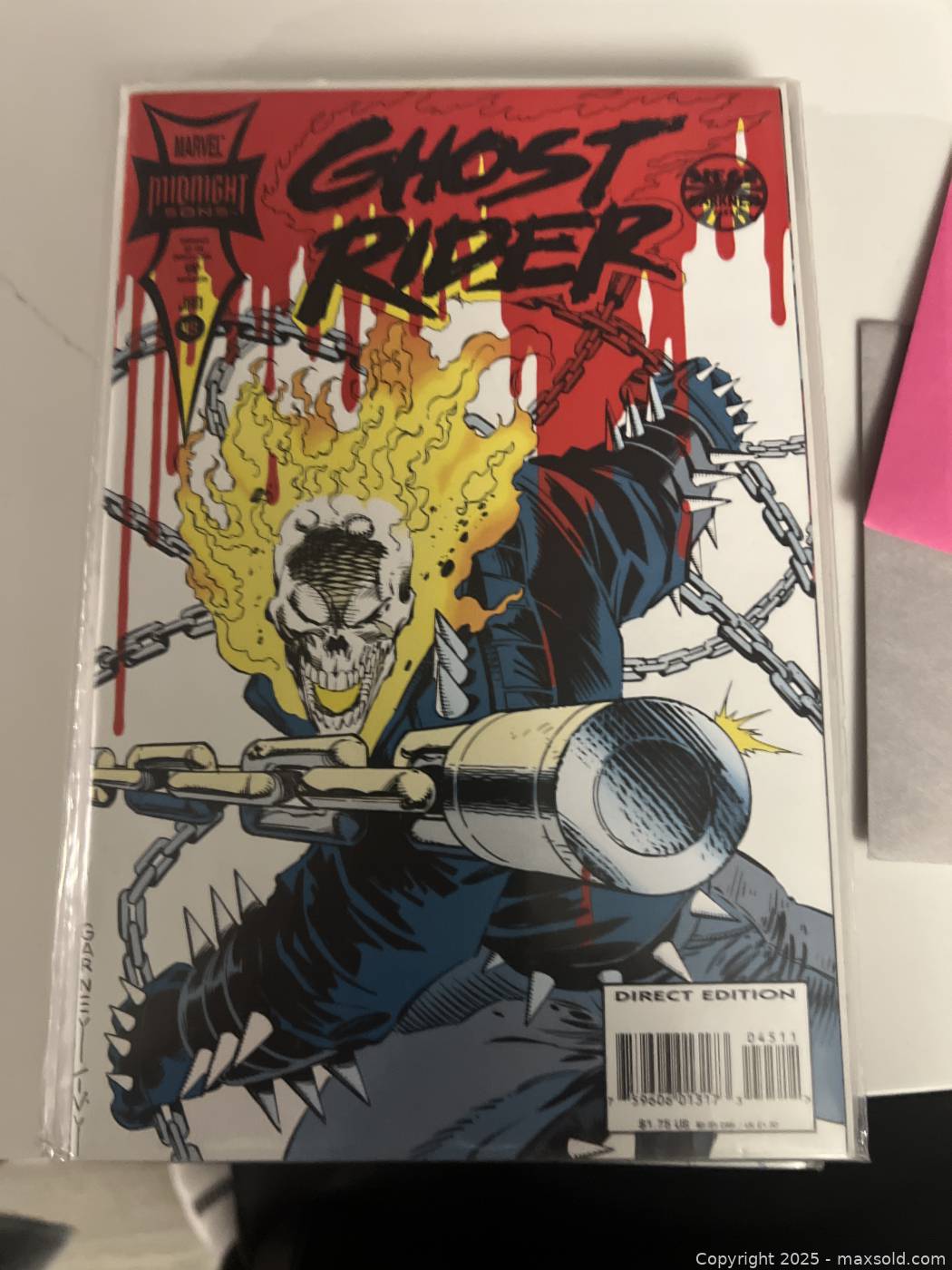 Ghost Rider Marvel comic book issues 7, 25, 30, 32-36 plus two direct ...